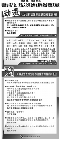 转型、创新补贴还是长期成长密钥？——光明日报评动漫产业税收优惠之效